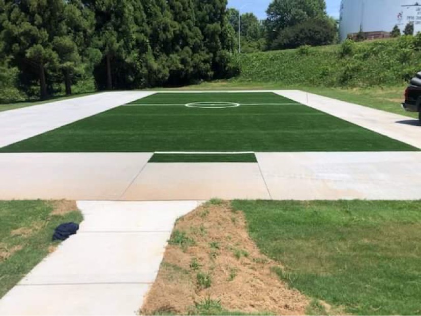 Backyard Mini Soccer Field