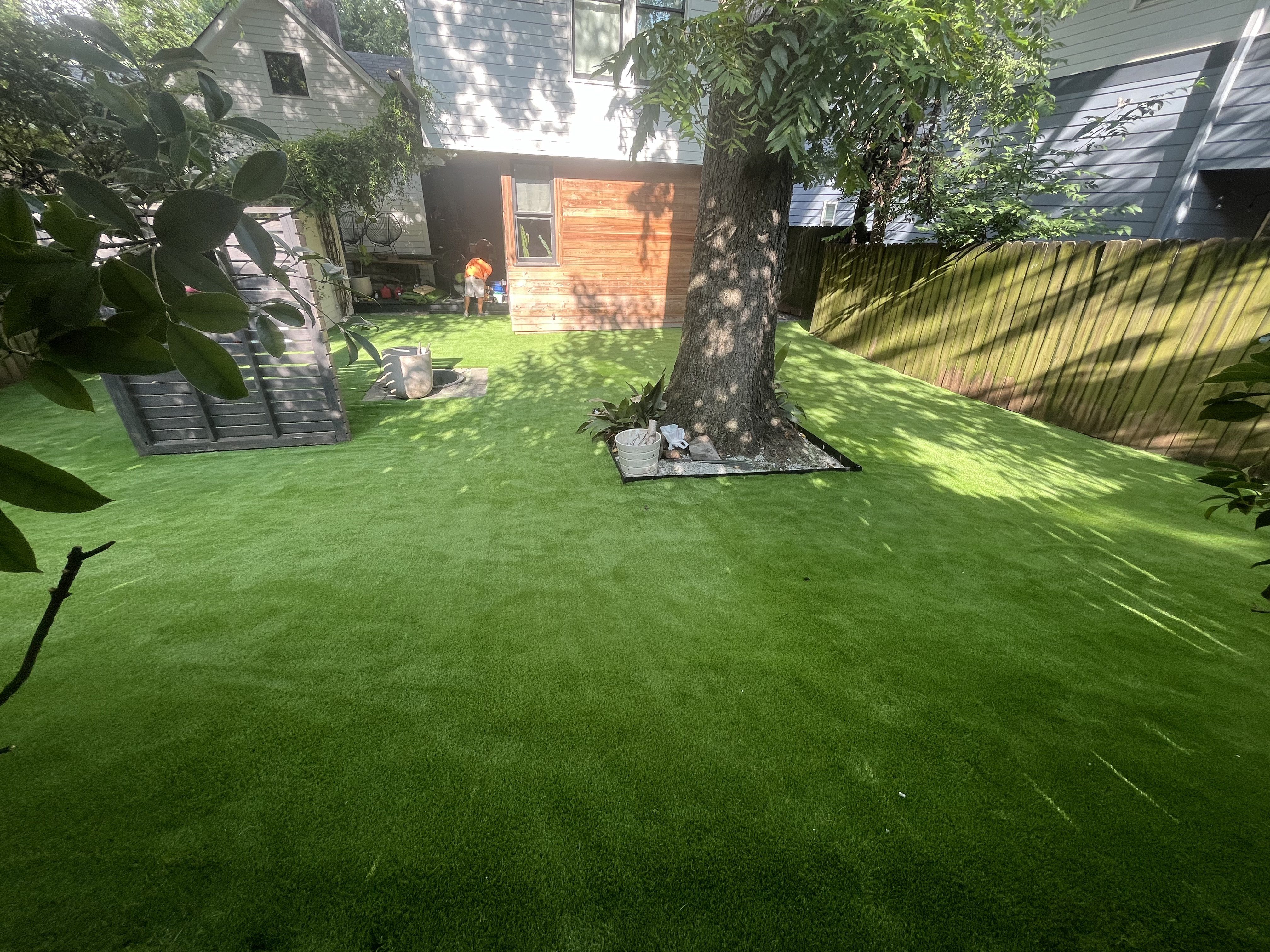 Shaded Backyard Retreat