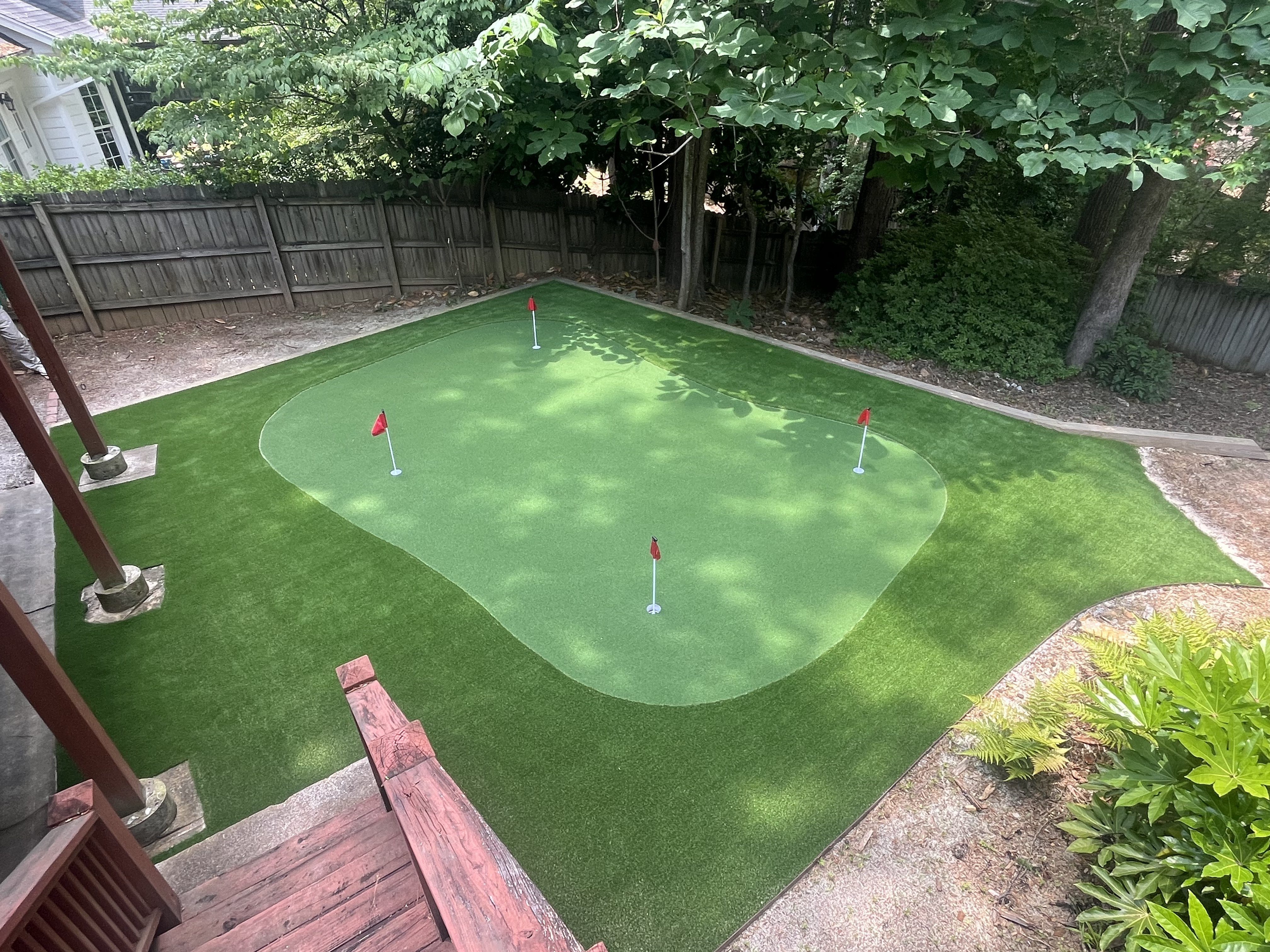 Multi-Hole Practice Green